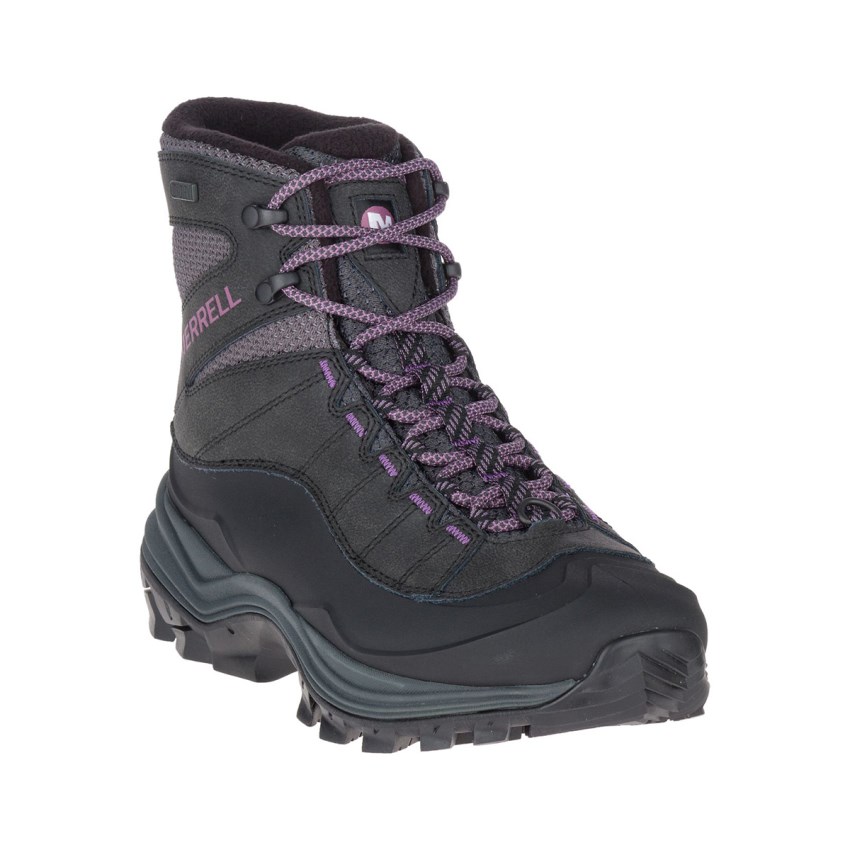 Bottes Merrell Thermo Chill Mid Shell Waterproof Noir Femme | S.T.BXHH